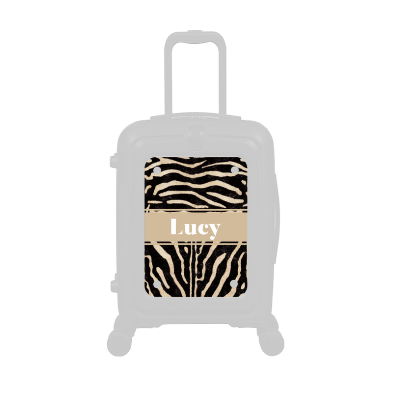 Modify - Personalised Panel (Zebra Strip - Name)