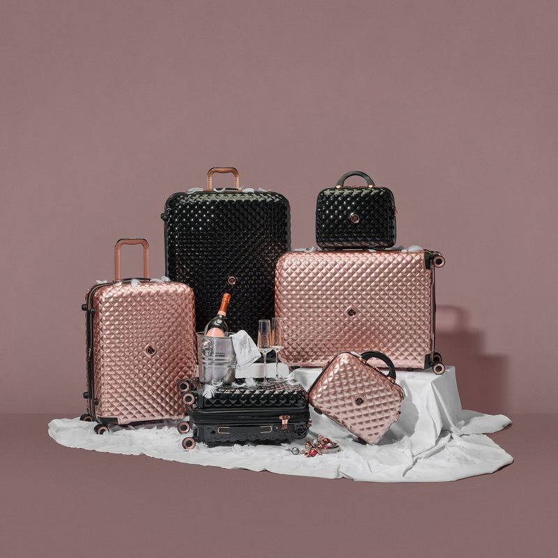 Glitzy - 5pc Set (Metallic Rose Gold)