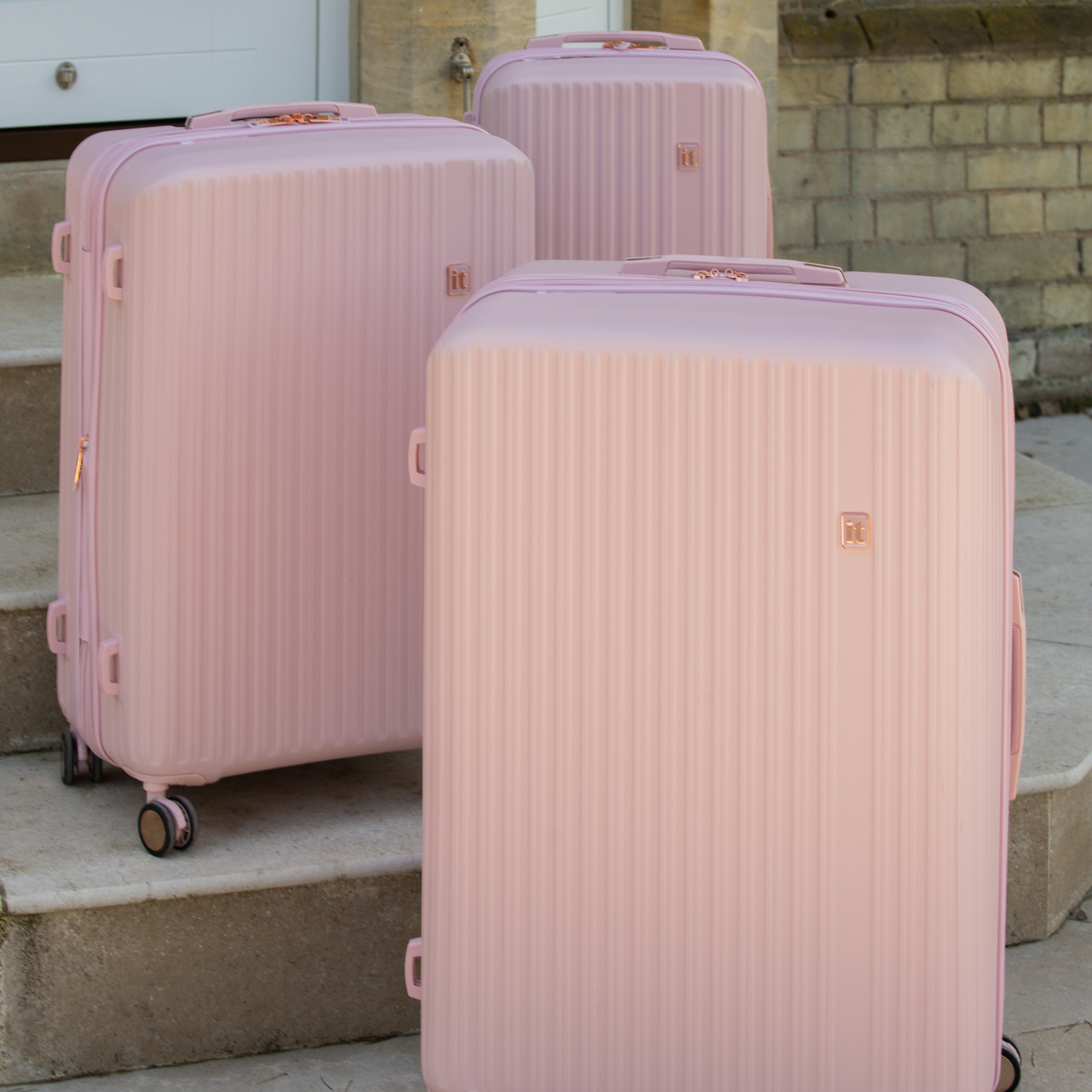 it Luggage | Luxuriant - Medium (Potpourri Pink)