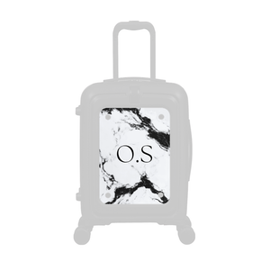 Modify - Personalised Panel (Mono Marble - Initials)