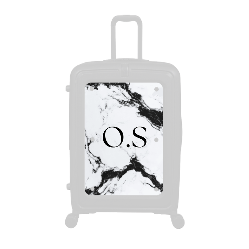 Modify - Personalised Panel (Mono Marble - Initials)