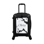 Modify - Suitcase with Personalised Panel (Mono Marble - Name)