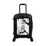 Modify - Suitcase with Personalised Panel (Mono Marble - Side Name)
