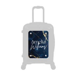 Modify - Personalised Panel (Navy Gold Marble - Double Name)