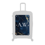 Modify - Personalised Panel (Navy Gold Marble - Initials)