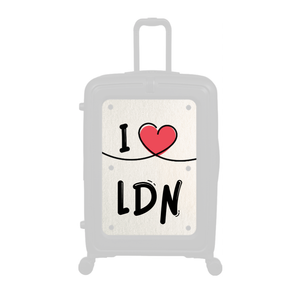 Modify - Personalised Panel (I Heart - Initials)