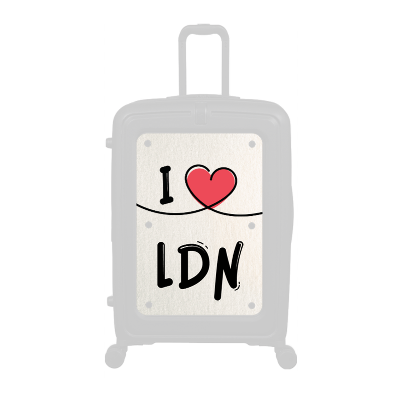 Modify - Personalised Panel (I Heart - Initials)