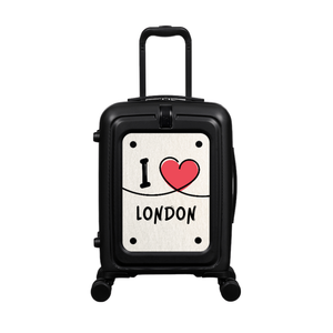 Modify - Suitcase with Personalised Panel (I Heart - Name)