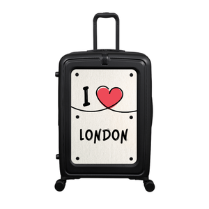 Modify - Suitcase with Personalised Panel (I Heart - Name)