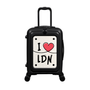 Modify - Suitcase with Personalised Panel (I Heart - Initials)