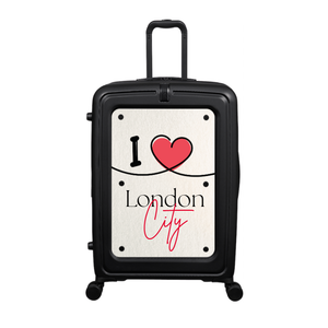 Modify - Suitcase with Personalised Panel (I Heart - Double Name)