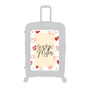 Modify - Personalised Panel (Hearts Border - Double Name)