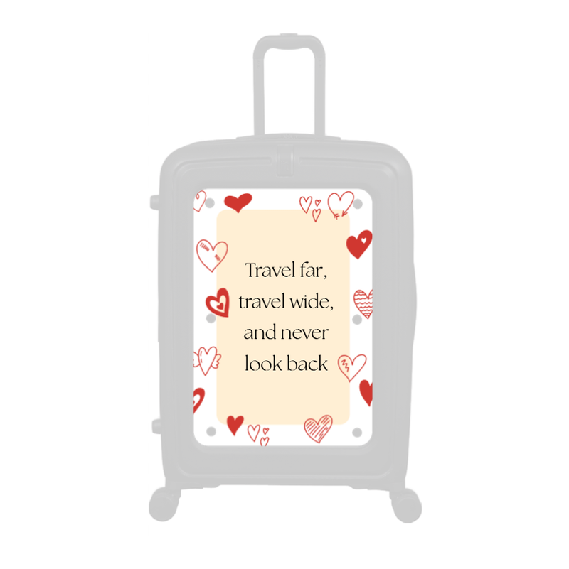 Modify - Personalised Panel (Hearts Border - Quote)