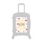 Modify - Personalised Panel (Hearts Border - Initials)