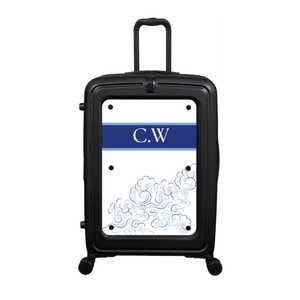 Modify - Suitcase with Personalised Panel (Beach Wind - Initials)