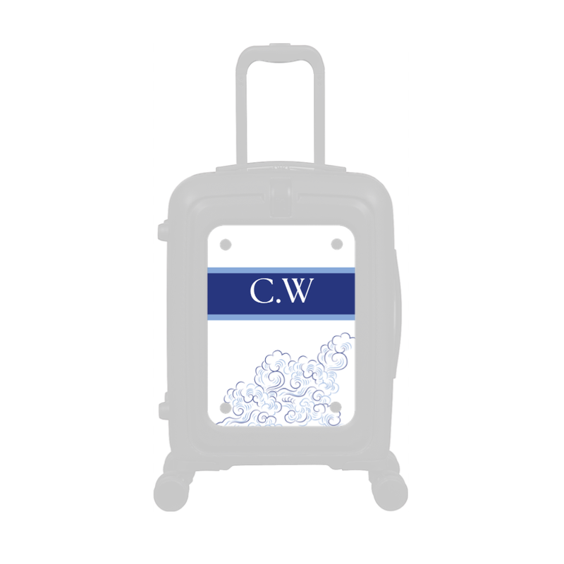 Modify - Personalised Panel (Beach Wind - Initials)