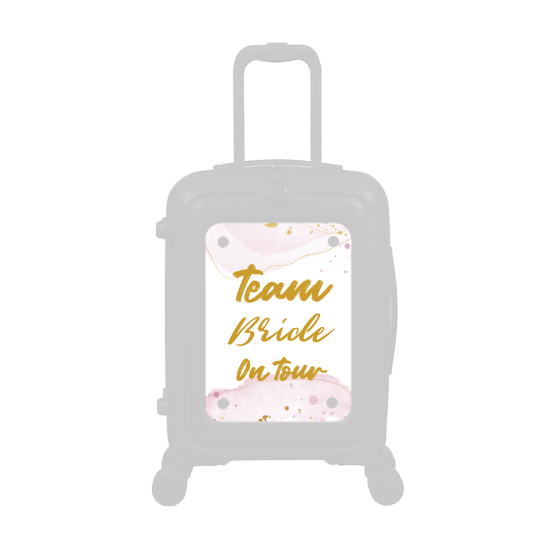 Modify - Personalised Panel (Team on Tour - Bride)