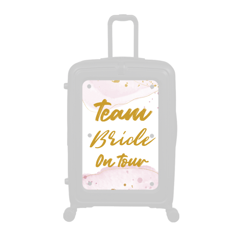 Modify - Personalised Panel (Team on Tour - Bride)
