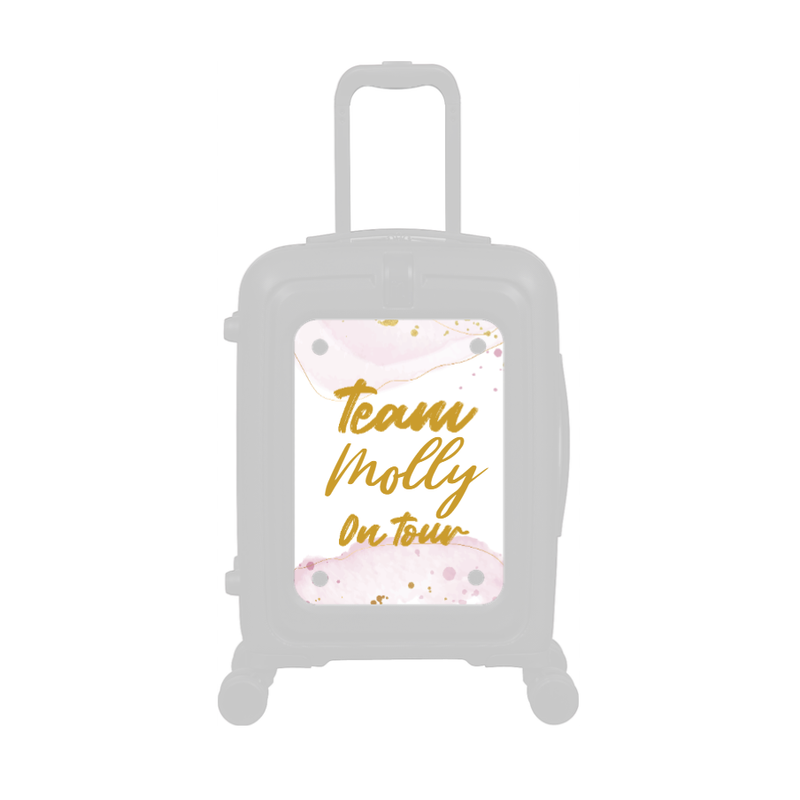 Modify - Personalised Panel (Team on Tour - Name)
