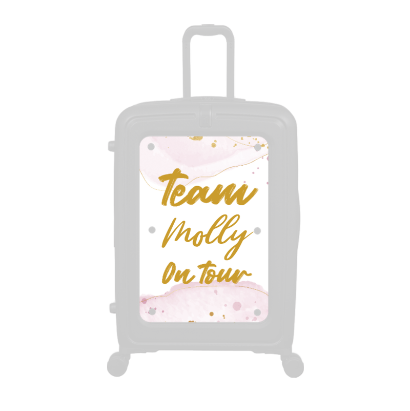 Modify - Personalised Panel (Team on Tour - Name)