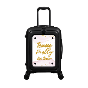 Modify - Suitcase with Personalised Panel (Team on Tour - Name)
