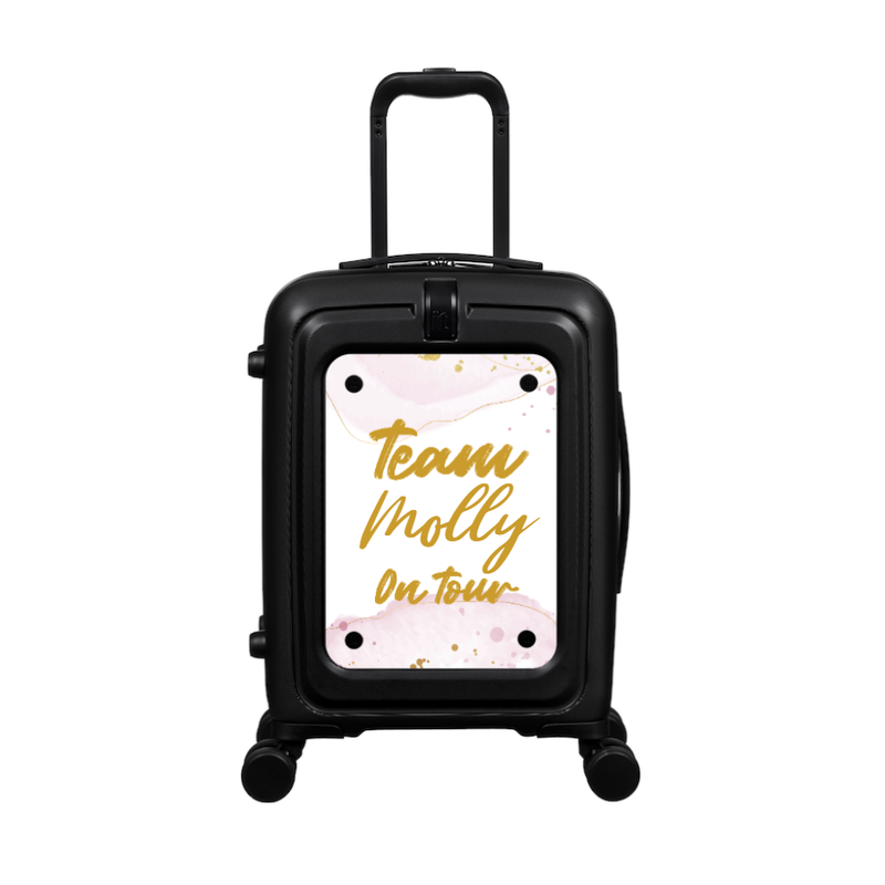 Modify - Suitcase with Personalised Panel (Team on Tour - Name)