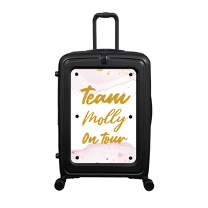 Modify - Suitcase with Personalised Panel (Team on Tour - Name)