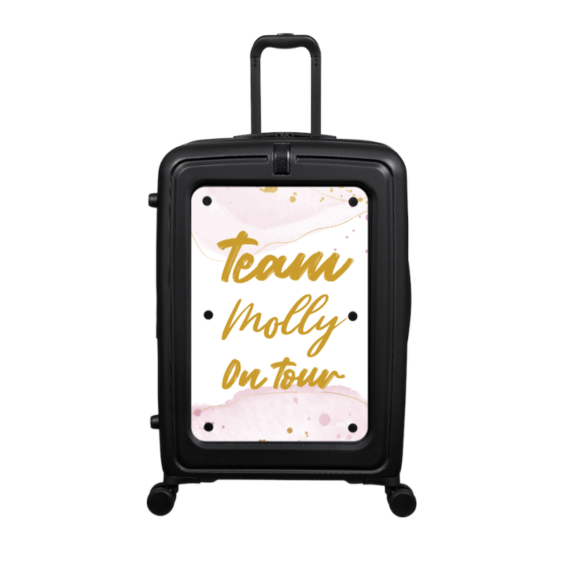 Modify - Suitcase with Personalised Panel (Team on Tour - Name)