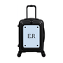 Modify - Suitcase with Personalised Panel (Solid Colour - Initials)