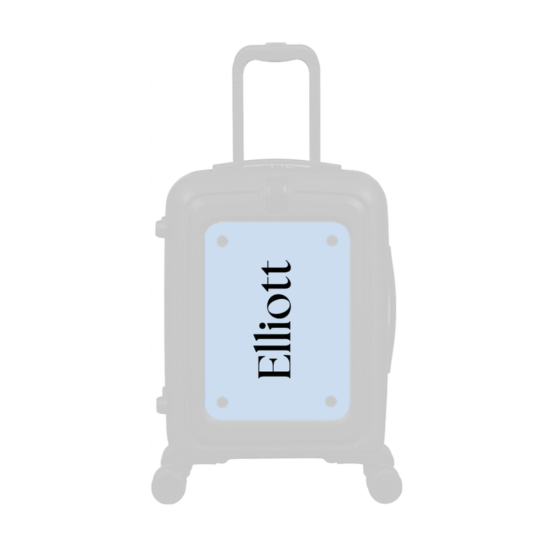 Modify - Personalised Panel (Solid Colour - Side Name)