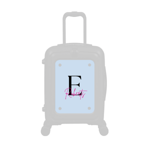 Modify - Personalised Panel (Solid Colour - Letter & Name)