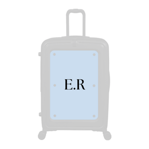 Modify - Personalised Panel (Solid Colour - Initials)
