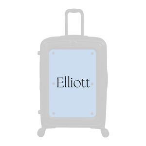 Modify - Personalised Panel (Solid Colour - Name)