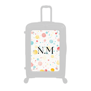 Modify - Personalised Panel (Confetti - Initials)