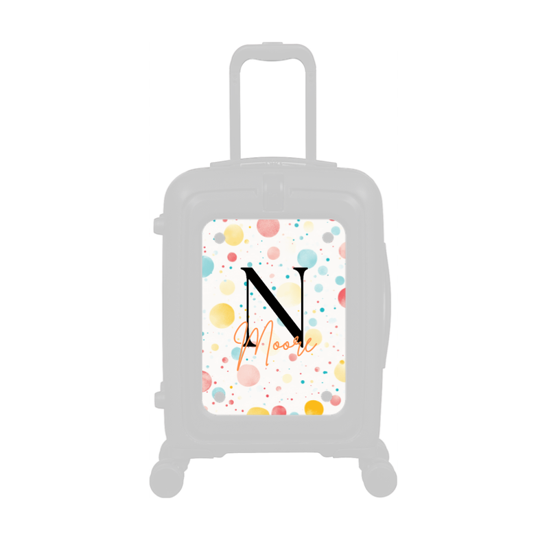 Modify - Personalised Panel (Confetti - Letter & Name)