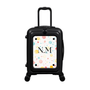 Modify - Suitcase with Personalised Panel (Confetti - Initials)