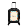Modify - Suitcase with Personalised Panel (Stamps Border - Name)
