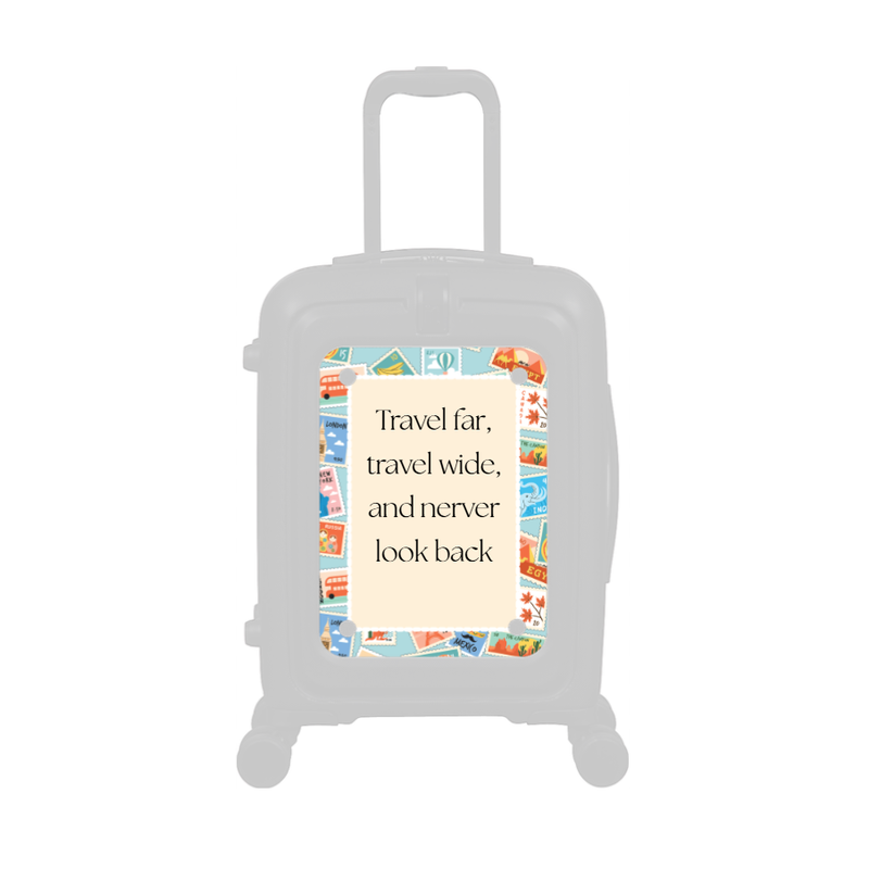 Modify - Personalised Panel (Stamps Border - Quote)