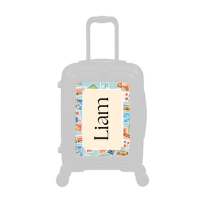 Modify - Personalised Panel (Stamps Border - Side Name)