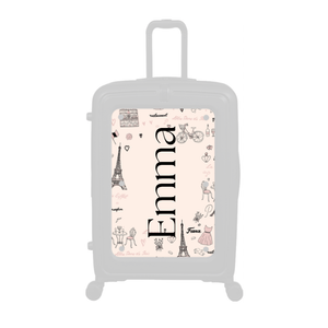 Modify - Personalised Panel (Paris Border - Side Name)