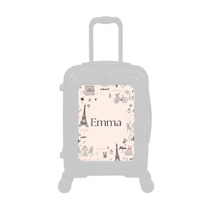 Modify - Personalised Panel (Paris Border - Name)