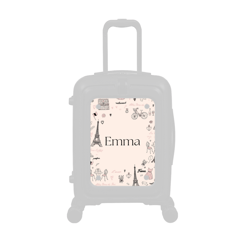 Modify - Personalised Panel (Paris Border - Name)