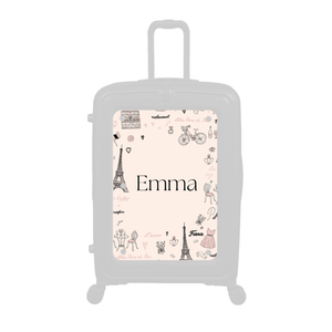 Modify - Personalised Panel (Paris Border - Name)