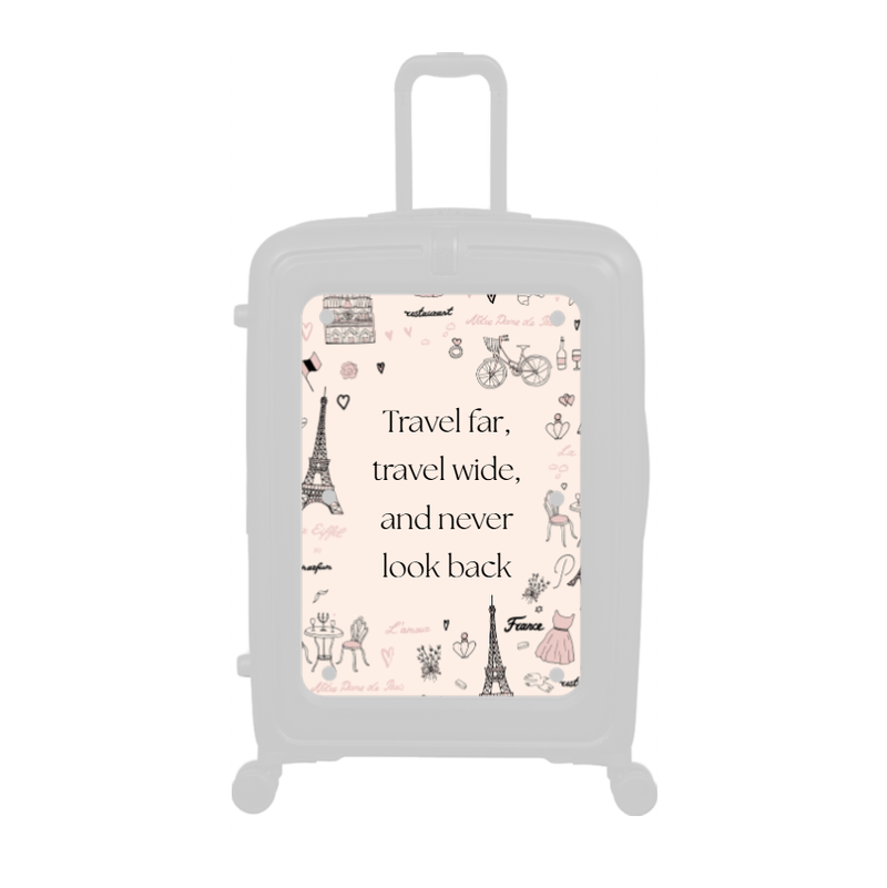 Modify - Personalised Panel (Paris Border - Quote)