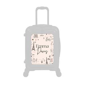 Modify - Personalised Panel (Paris Border - Double Name)