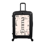 Modify - Suitcase with Personalised Panel (Paris Border - Side Name)
