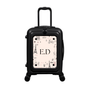 Modify - Suitcase with Personalised Panel (Paris Border - Initials)