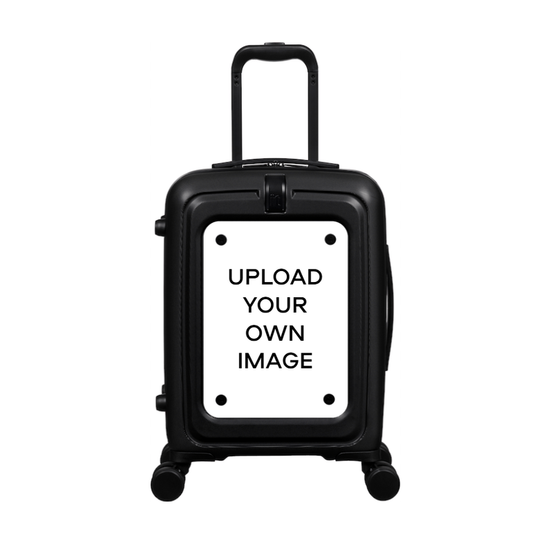 Modify - Suitcase with Personalised Panel (Upload Your Own - Image)