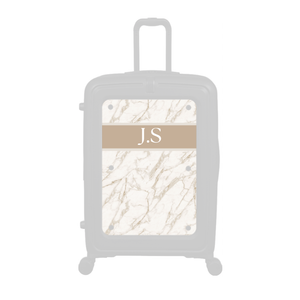 Modify - Personalised Panel (Warm Marble Stripe - Initials)