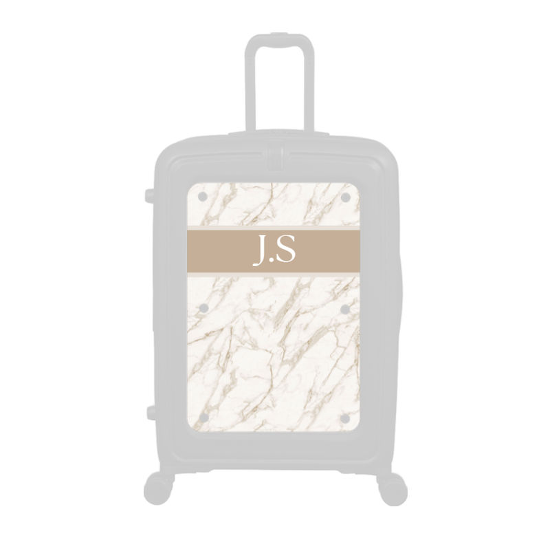 Modify - Personalised Panel (Warm Marble Stripe - Initials)
